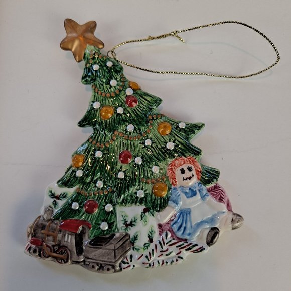 Fitz and Floyd Christmas Tree Ornament “Wee Christmas Tree” - Picture 2 of 6